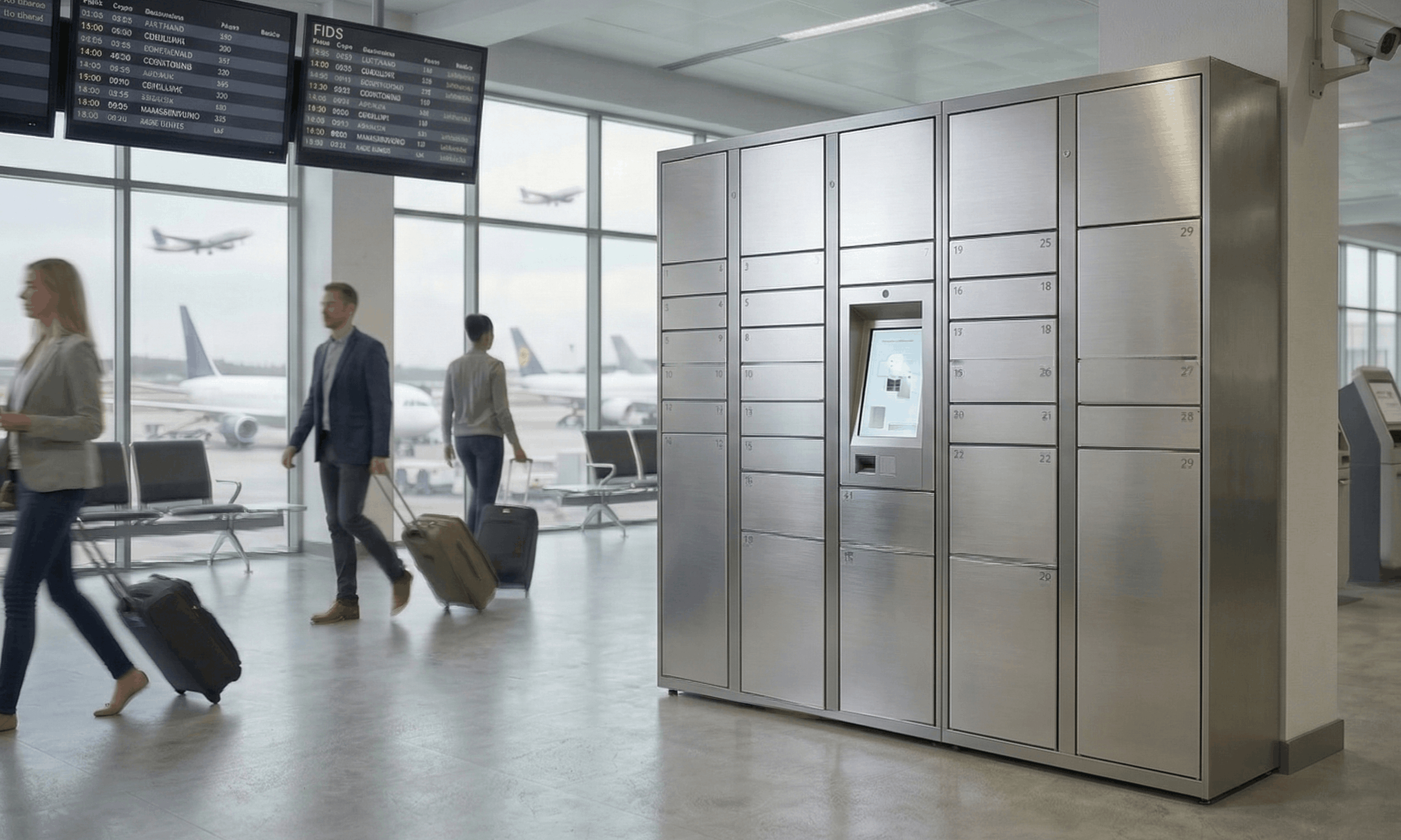 Airports have designed virtually every passenger touchpoint. But Storage remains the blind spot.